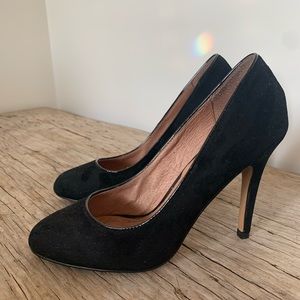Black Suede Heels